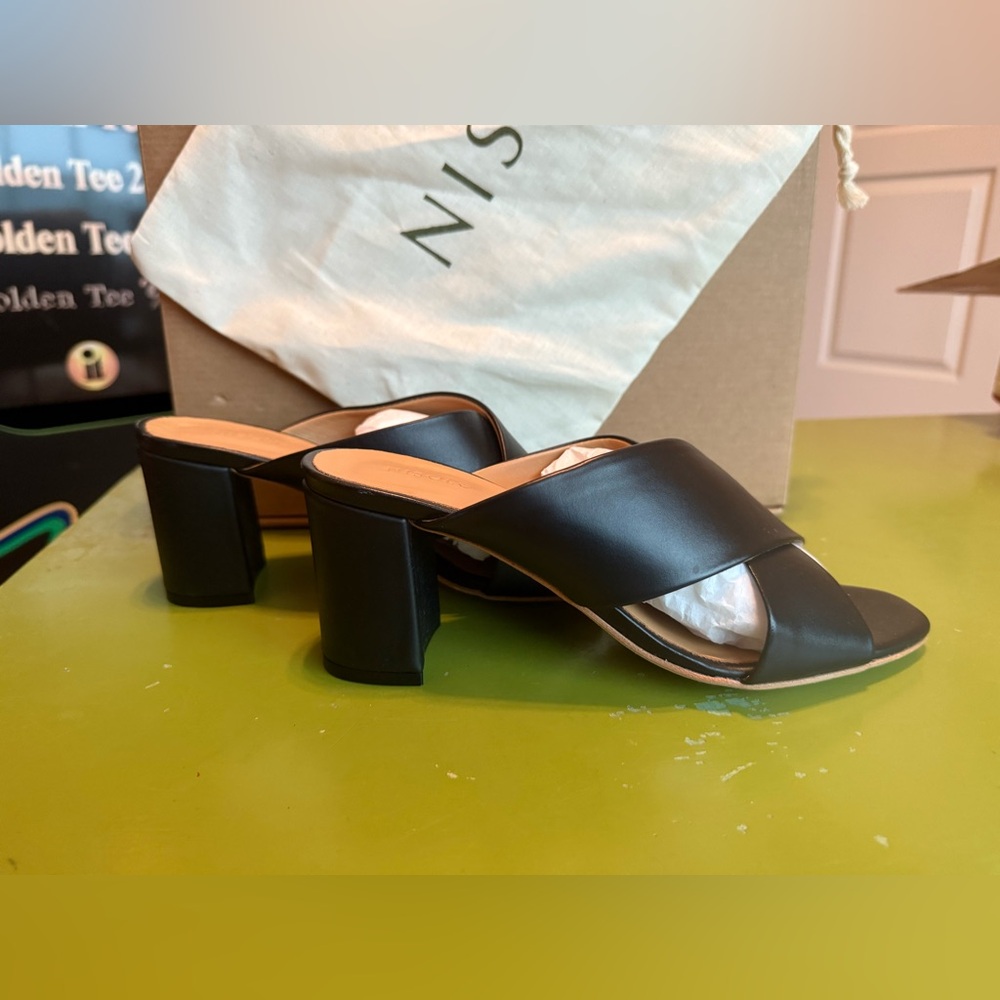 Nisolo Carina Cross Strap Mule, NWT, size 9 - Picture 4 of 8
